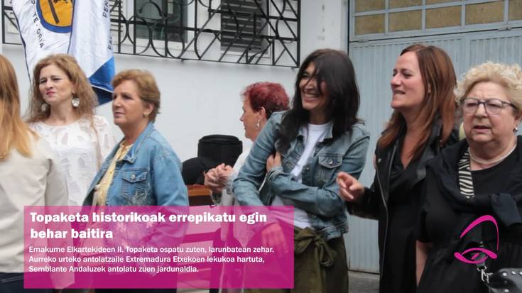 Emakume Elkartekideen II. Topaketaren bideo laburpena