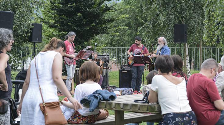Funk, reggae eta jazz nahasketa Tximistarretan