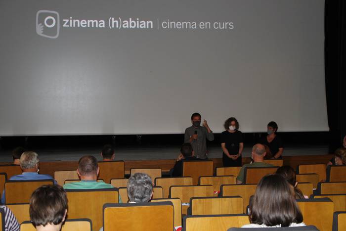 Zinema (H)abian ekimenean egindako lanak proiektatu dituzte kultur etxean