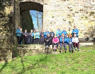 Ostadar Ipar Martxako kideak, Donostia eta Urgull mendian barrena