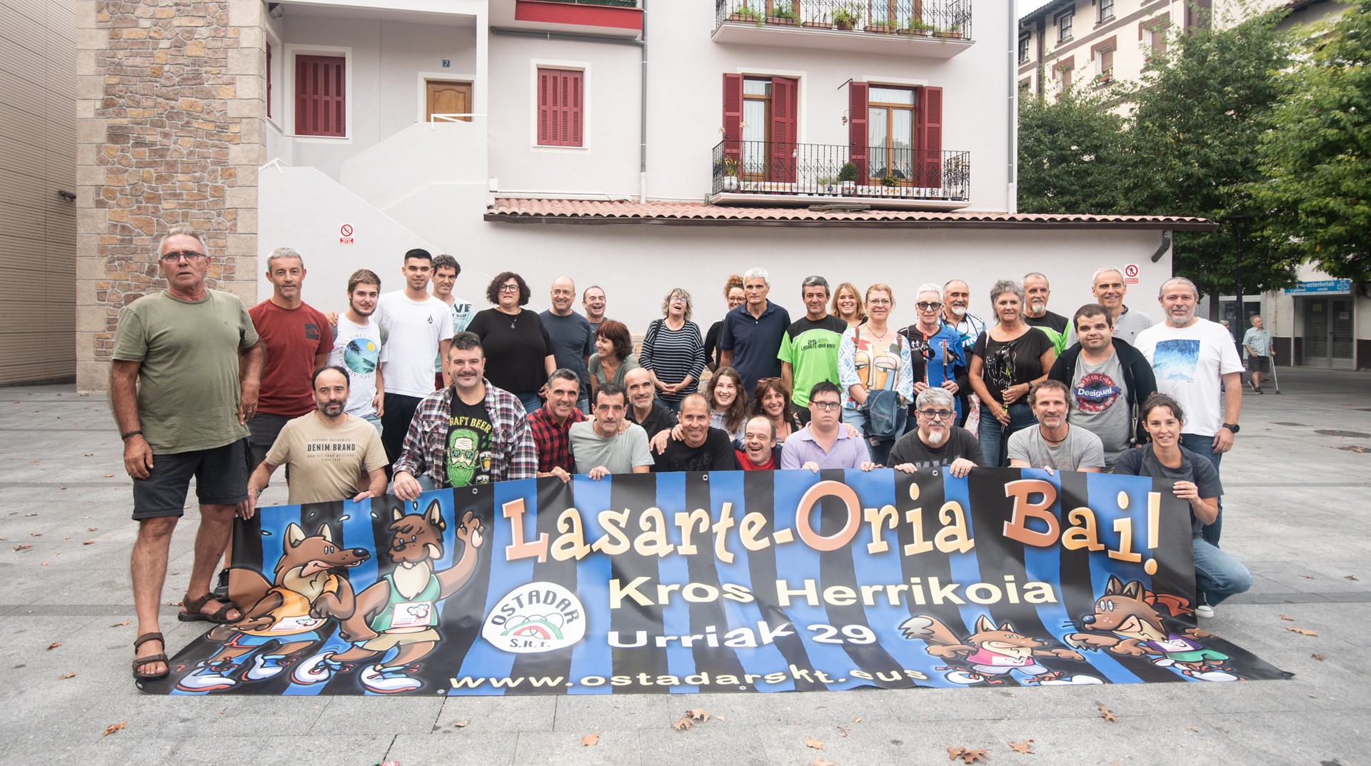 Urte hauetan guztietan lasterketa antolatzen lagundu duten boluntarioak omenduko dituzte Lasarte-Oria Bai! krosean