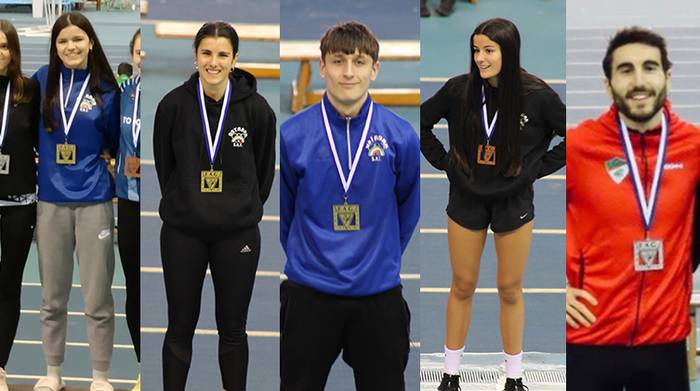 Lasarte-Oriako atletek sei domina jantzi dituzte Gipuzkoako txapelketan