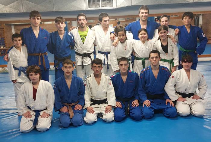 LOKEko junior eta infantil judokek lan ona egin dute Gipuzkoako txapelketako saioetan