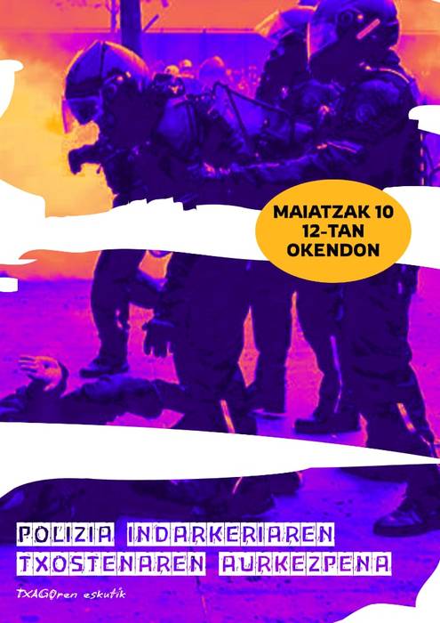 Polizia indarkeriaren txostenaren aurkezpena