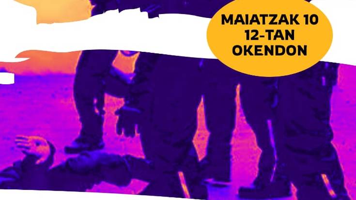 Polizia indarkeriari buruzko txostena aurkeztuko du bihar Txago kolektiboak