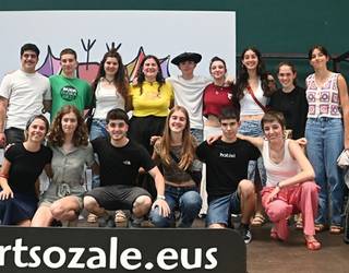 Euskal Herriko Eskolartekoko txapeldunorde izan da Kattalin Lizarraga