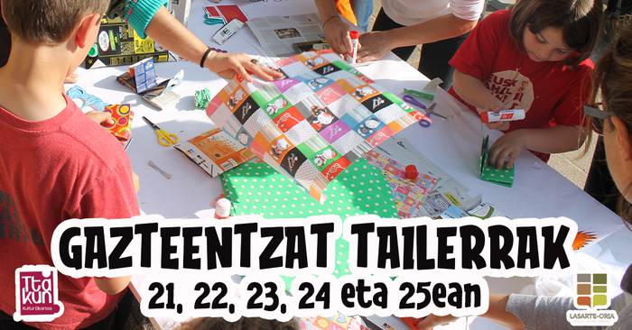 Haurren aisia sustatzeko, bost tailer bost egunetan