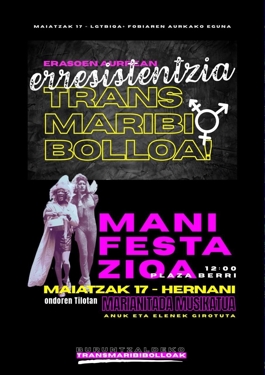 Eskualdeko manifestazioa egingo dute igandean