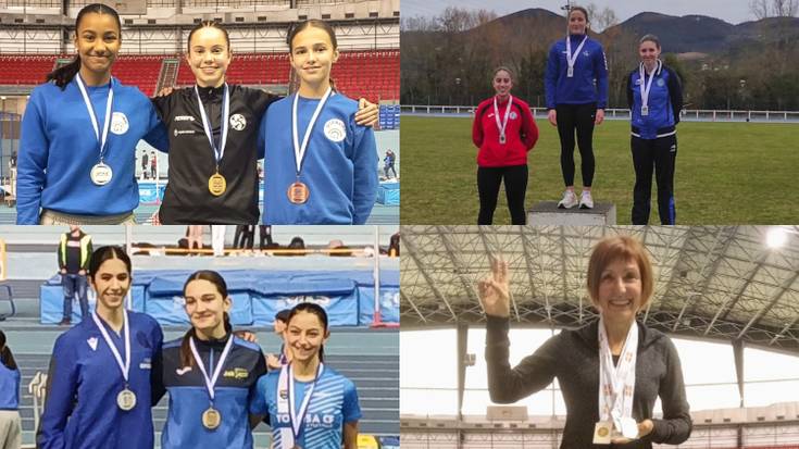 Lasarte-Oriako atletak, Gipuzkoako zein Euskadiko txapeldun