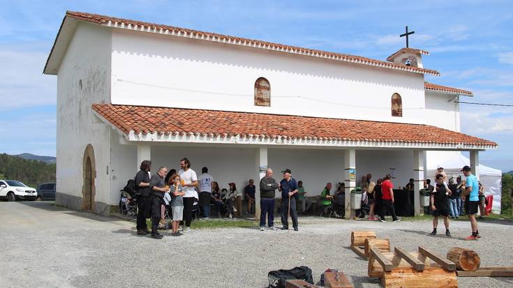 Ohiko legez, Azkorteko erromeria ospatu da
