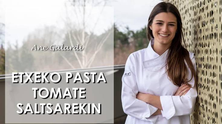 Errezeta: Etxeko pasta tomate saltsarekin