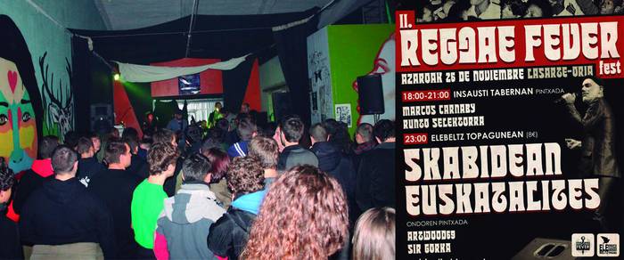 Reggae musikaz gozatzeko jaialdia