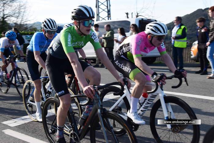 Xabat Martin, bosgarren Zarauztarra Sariko esprintean