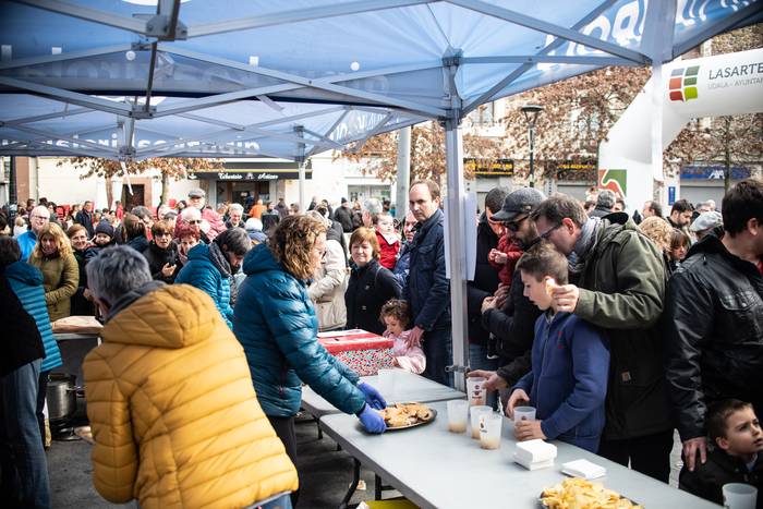 San Silvestre lasterketa: pintxo pote solidarioa