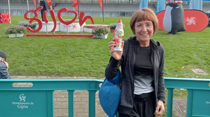 Asturiaseko pare bat lasterketatan parte hartu du Mari Carmen Olaso Espeso herritarrak