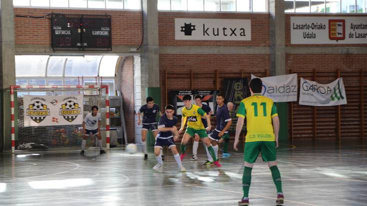 Areto futbola: Eguzki 2KN 6-6 Antigua Luberri KE