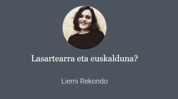 Lasartearra eta euskalduna?
