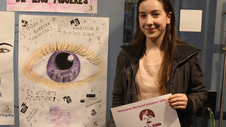 Amaia Mazkiaranen kartelak iragarriko du 2021eko Martxoaren 8a