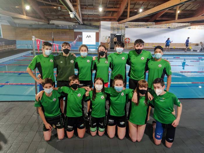 Buruntzaldea IKTko igerilariak, marka berriak denboraldiko azken kontrol lehiaketan