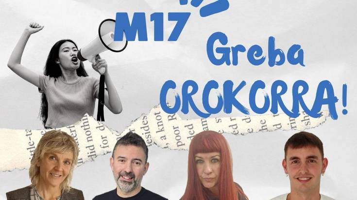 Hilaren 17ko greba orokorrari buruz hitz egingo dute gaur