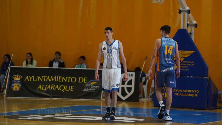 Eñaut Buizak junior mailako Espainiako txapelketa jokatu du EASO Gipuzkoa Basket taldearekin