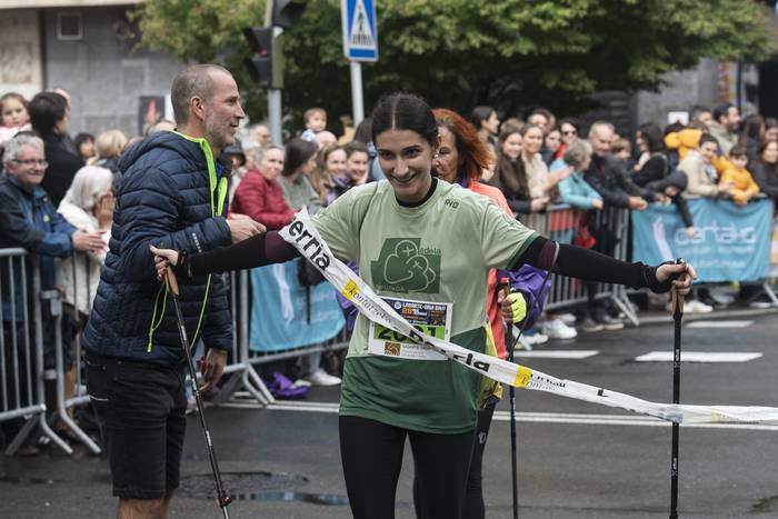 Ainhoa Heredero: "Nire lagun baten aitarengatik hasi ginen ELAren taldearekin parte hartzen lasterketa honetan eta beregatik egin dugu"