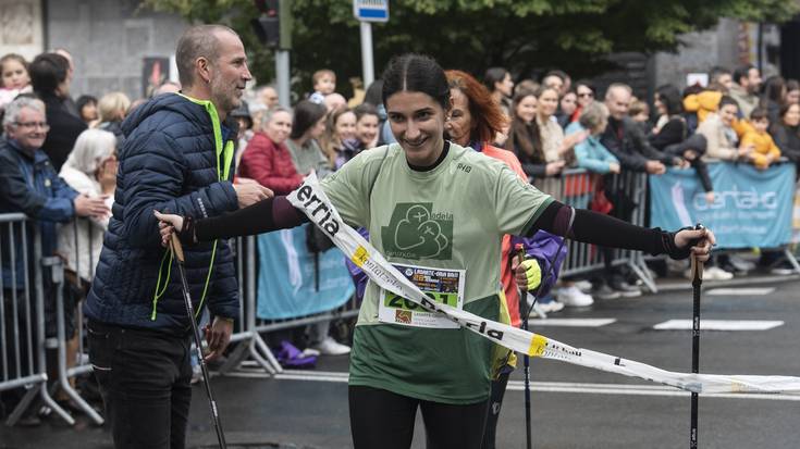 Ainhoa Heredero: "Nire lagun baten aitarengatik hasi ginen ELAren taldearekin parte hartzen lasterketa honetan eta beregatik egin dugu"
