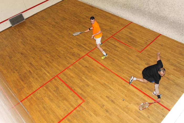 Kinin Calvo garaile Lasarte-Oriako XXVI. Squash txapelketan