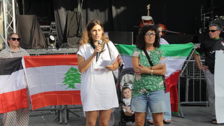 Palestinaren aldeko kale agerraldia amaitzean irakurri den manifestua
