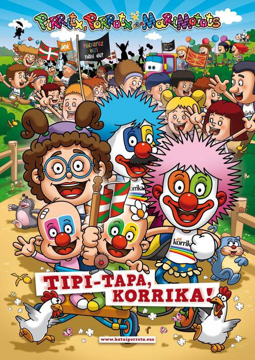Tipi-Tapa Korrika! emanaldi bikoitza Lasarte-Orian