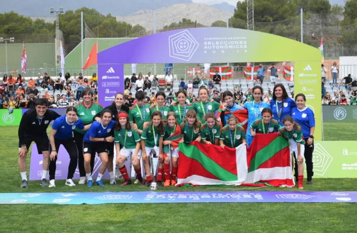 Azpeitia herritarra, 12 urtez azpiko Espainiako txapeldunorde Euskadirekin