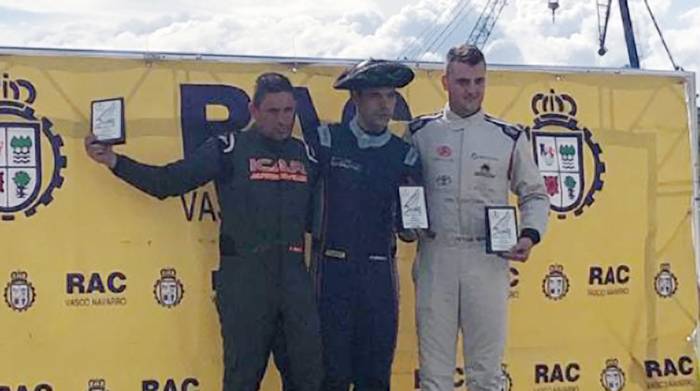 Aitor Manso podiumean izan da Jaizkibelgo igoeran