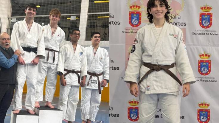 LOKEko Santos eta Diez judokak, lehen postuetan