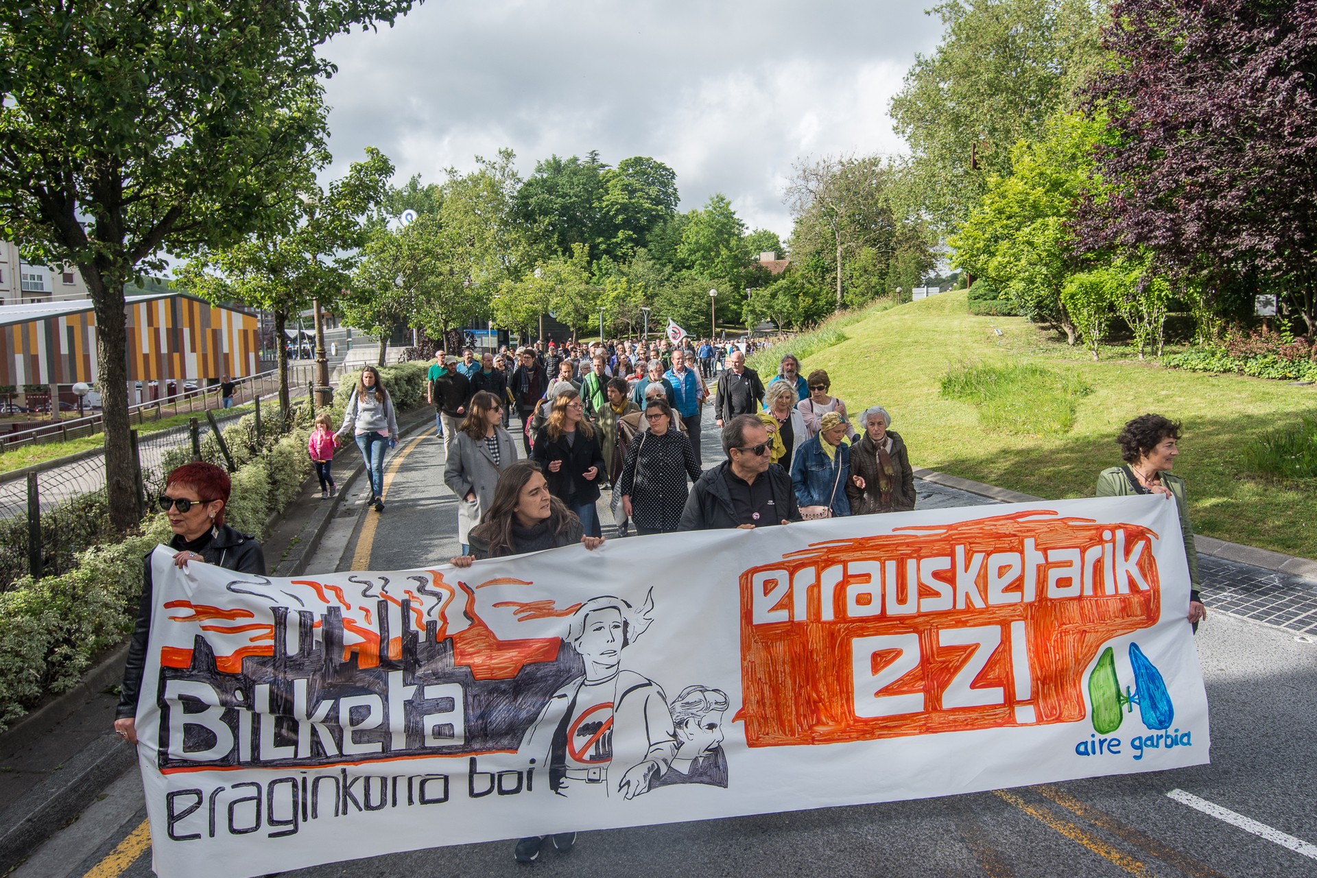Dirua bilduko du igandean Aire Garbia plataformak, erraustegiaren kutsaduraren ikerketa laguntzeko