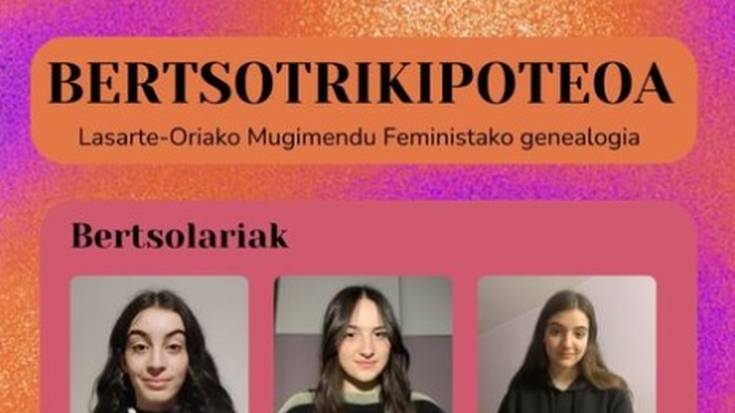 Lasarte-Oriako mugimendu feministaren genealogia aztertuko dute gaur, bertso bidez