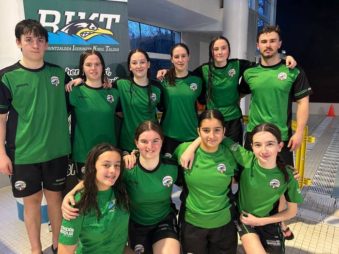 Herriko igerilariak, markak ontzen Neguko Ligako azken saioan