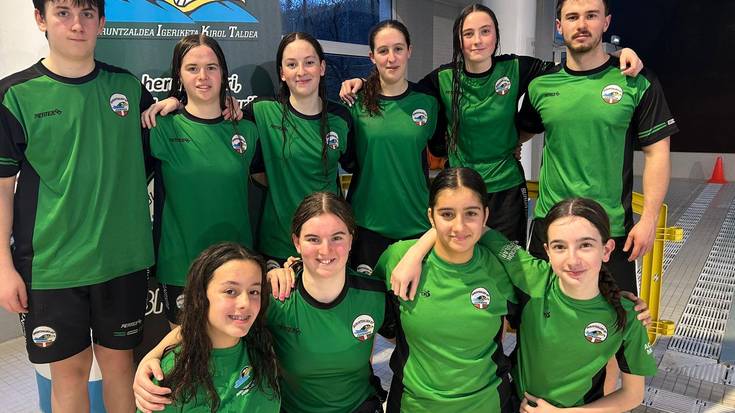 Herriko igerilariak, markak ontzen Neguko Ligako azken saioan