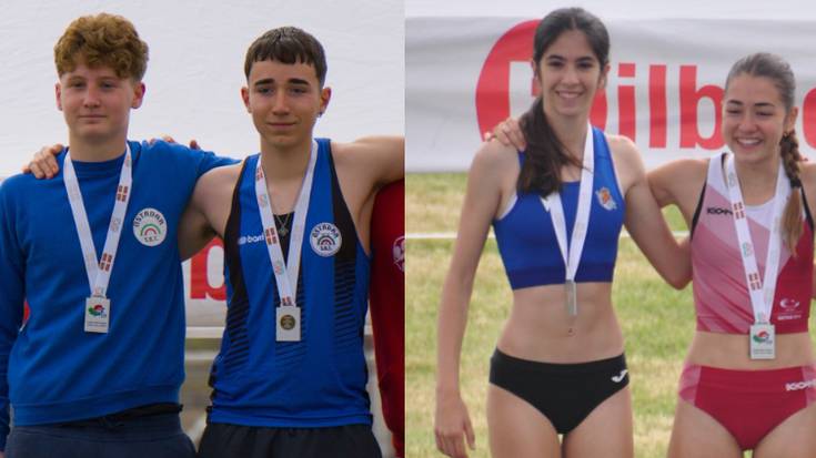 Lasarte-Oriako atletak, podiumetik podiumera
