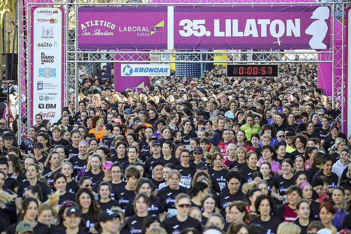 75 herritar izan ziren Lilatoian lasterka