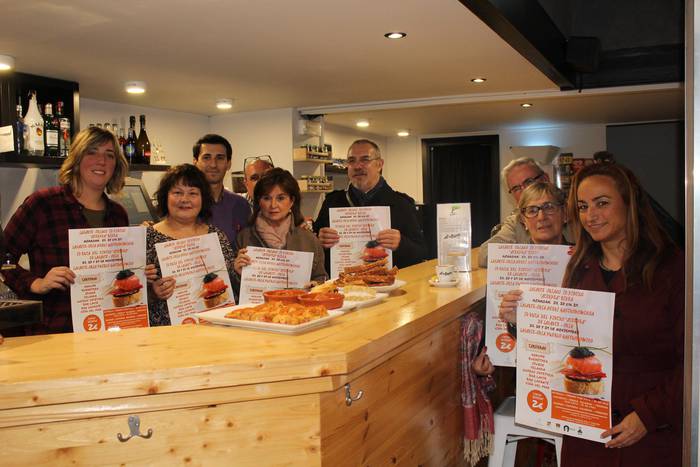 Pintxo goxoz osatutako ibilbidea azaroko azken asteburuan
