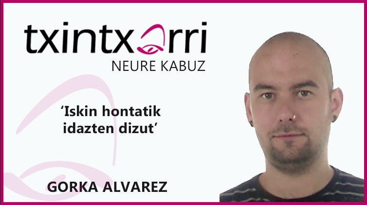 Iskin hontatik idazten dizut