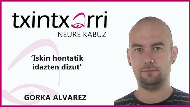 Iskin hontatik idazten dizut