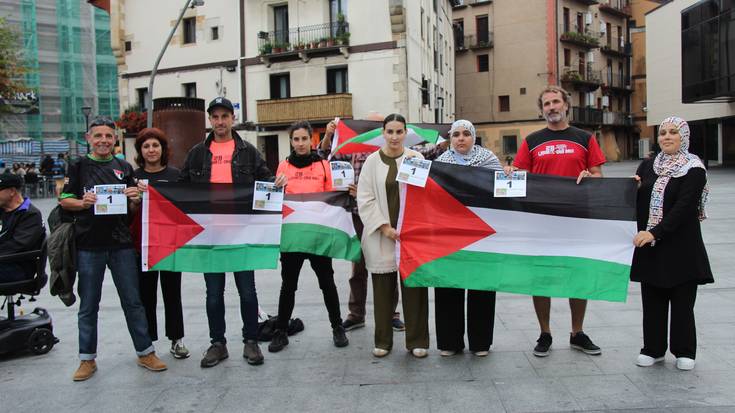 Palestinarren aldarria ozen entzungo da Krosean