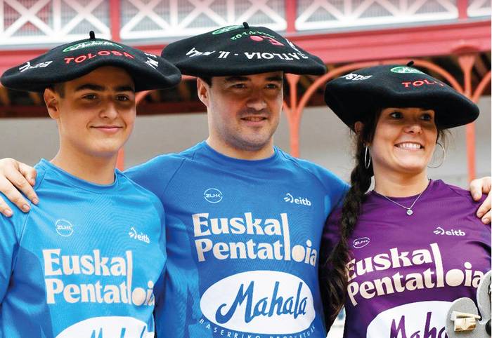 Beñat Telleria, II. mailako Euskal Pentatloiko garaile