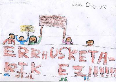 Errausketaren inguruko marrazki erakusketa