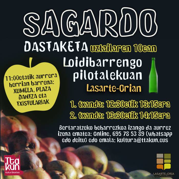 Sagardo dastaketa