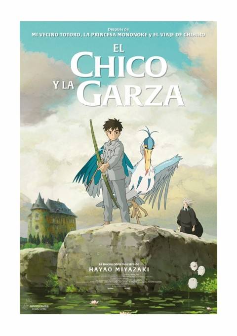 'El chico y la garza' filma