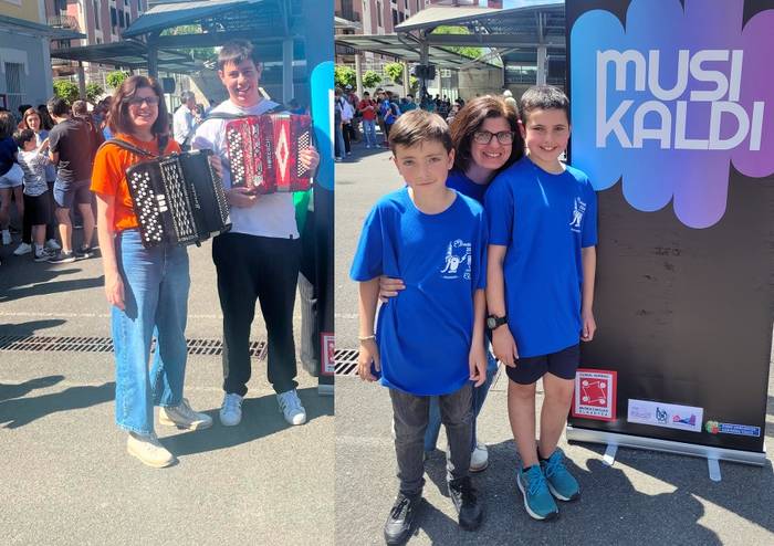 Musikaldian parte hartu dute Udal Musika Eskolako lau ordezkarik