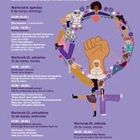 Martxoak 8: literatura saioa