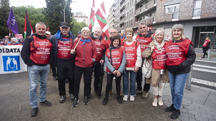Lasarte-Oriako pentsiodunen adierazpenak